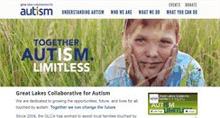 Desktop Screenshot of greatlakesautism.org