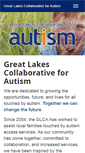 Mobile Screenshot of greatlakesautism.org